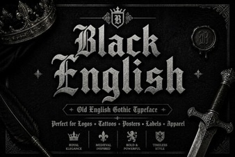 Black English: Font Design & Creative Project Ideas