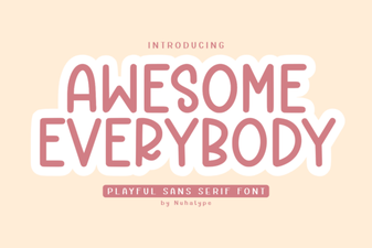 Awesome Everybody Font: a Creative Toolkit for All