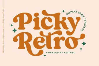 Creative Uses for Picky Retro Fonts