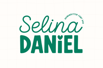 Selina Daniel Duo: a Creative Font Pairing