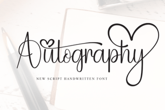Craft Your Signature Style with Autography Fonts