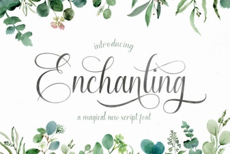 Enchanting Script Fonts for Elegant Design Projects